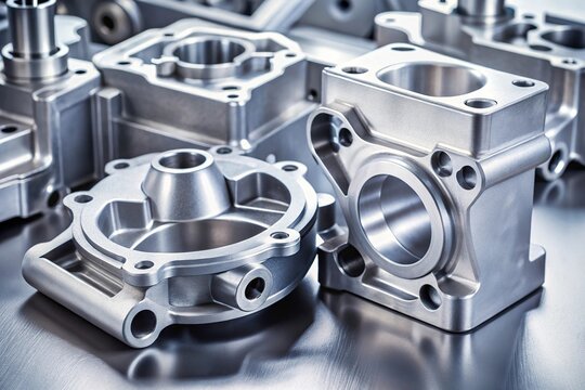Aluminium casting and machining for injection pump