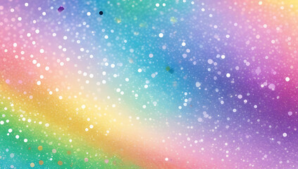 pastel rainbow glitter background ideal festive celebratory designs