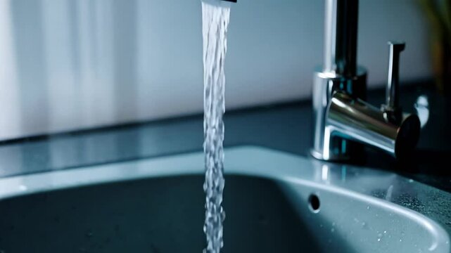 the tap water keeps turning on

