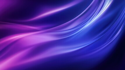 Abstract Purple and Blue Swirls