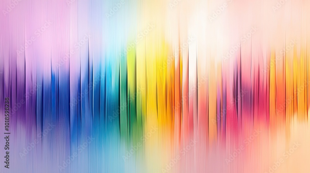 Poster a colorful abstract rainbow background with bold brush strokes and layered textures, creating a live