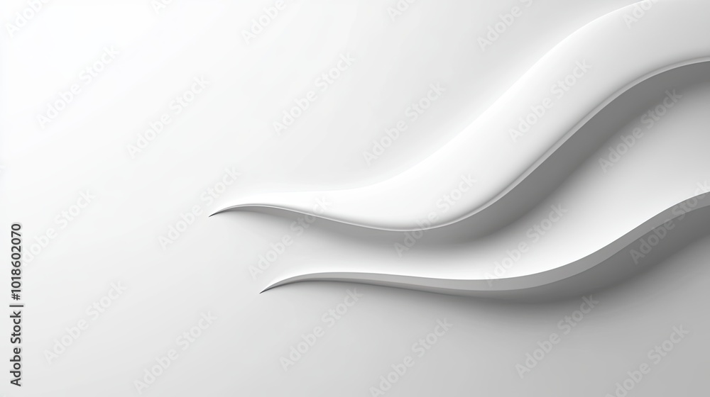 Poster a minimalist grey background with a subtle gradient, transitioning from light grey to a slightly dar