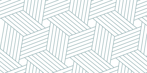 abstract blue white stripe line. geometric triangle texture background. hexagon pattern. retro styled concept. Art deco seamless pattern. 