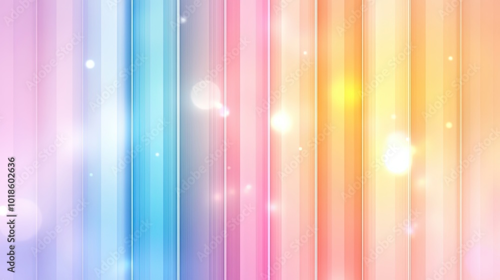 Poster a pastel rainbow gradient background with soft, delicate hues transitioning from one color to the ne