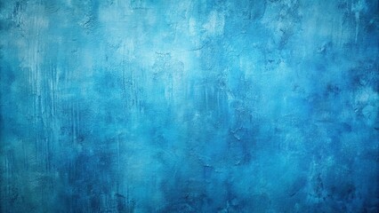 Obraz premium asymmetrical blue paint smudge texture background