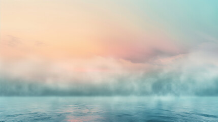 abstract background of pastel colors with illusion of sea or skies