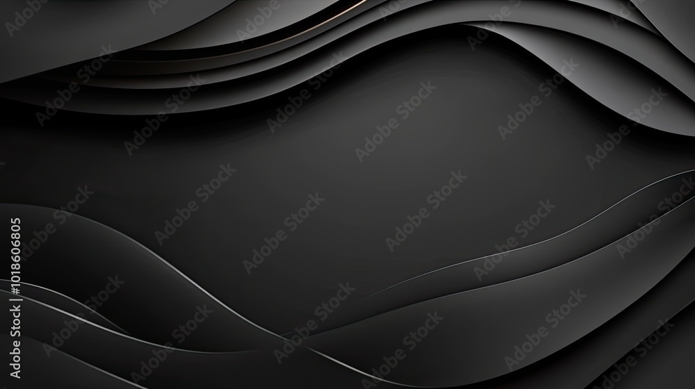 Poster a smooth dark background with slight shading around the edges, focusing attention on the central sub