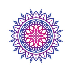 Vector colorful Islamic mandala Backgrounds collection