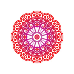 Vector colorful Islamic mandala Backgrounds collection