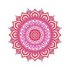 Vector colorful Islamic mandala Backgrounds collection