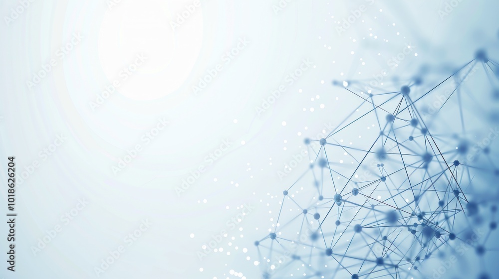 Poster abstract network connection