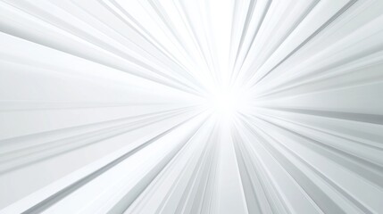 Fototapeta premium Abstract White Lines and Light