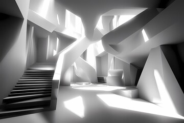 Obraz premium Abstract Solid Gray Background for Modern Design