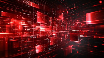 Red cyber monday background with empty space for text   , copy space for text,