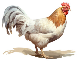 Fototapeta premium PNG Chicken poultry animal bird.