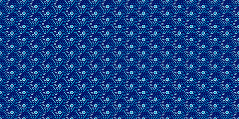 blue hexagonal stripe pattern seamless background