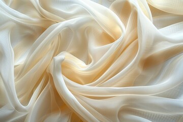 Obraz premium Close up of a tulle surface