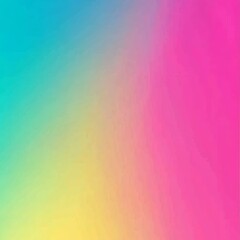 Vibrant gradient blending from turquoise to pink, creating a soft, dreamy effect.