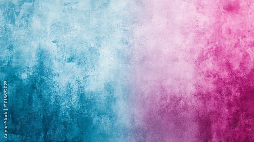 Poster a beautiful abstract background with a gradient blend of turquoise and pink hues, creating a calm an