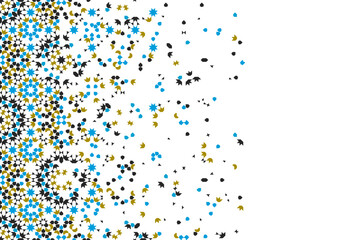 Geometric pattern in Moroccan style zellij. Disintegration effect. Islamic Mosaic Design.