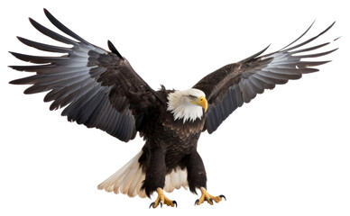 Fototapeta premium PNG Happy smiling eagle dance animal flying bird.