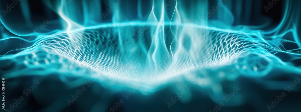 Aufkleber quantum nexus, a cutting-edge quantum computing core radiating ethereal light, boasting unmatched pr