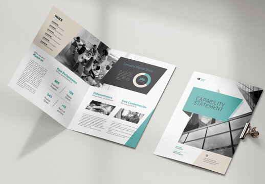 Capability Statement Business Brochure Template 