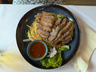 Vietnamesisch, Ente, Ente Süßsauer, Entenbraten, asiatisch