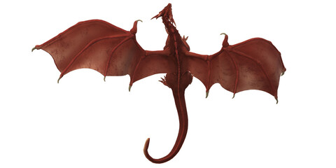Dragon isolated on a Transparent Background © clicknow