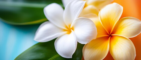 Fototapeta premium blue and orange hues