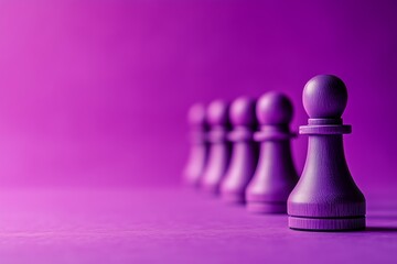 Human Resources and Talent Acquisition Strategy with Purple Background for HR and Recruitment concept. 