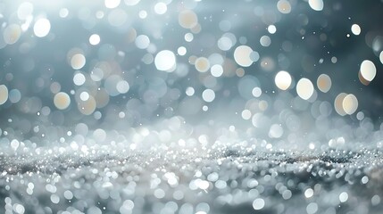 Abstract background with bokeh defocused lights