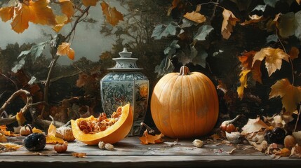 StÃ¼cke vom Hokaido KÃ¼rbis, freigestellt