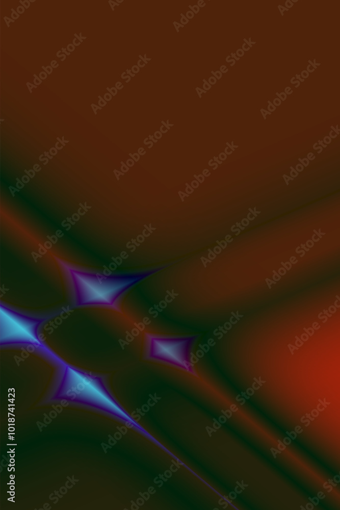 Poster a captivating image where various media images are refracted through a kaleidoscope. psychedelic bac