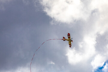 Demonstration of remote-controlled aircraft models