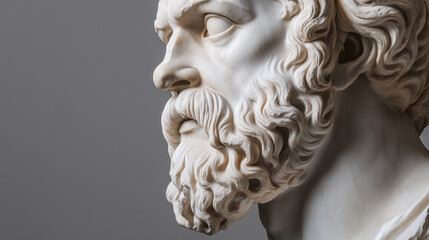 The Philosophical Gaze of Socrates in Marble
