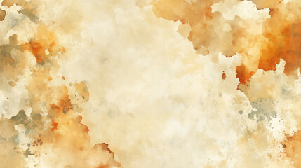 Obraz premium Soft Beige Tones: Distressed Old Paper Background 