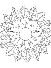 Flowers Coloring Pages For Adules