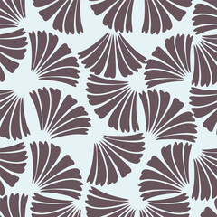 Creative collage contemporary floral seamless pattern leaf. Fashionable template for design. 