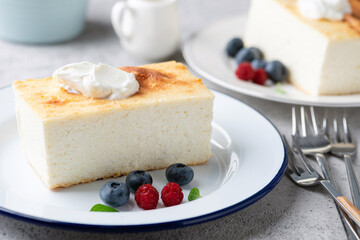 Cottage cheese casserole Cake, zapekanka