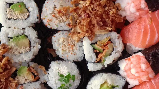 maki, gros plan sur une d&eacute;licieuse cuisine asiatique