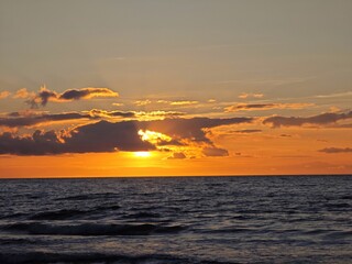 Sonnenuntergang in Jütland