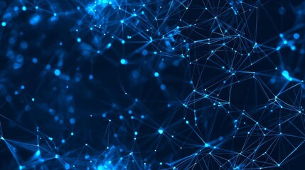 Seamless Abstract blue digital background. Big data visualization. Science background. Big data complex with compounds. Lines plexus. , isolated on white background, , copy space for text,