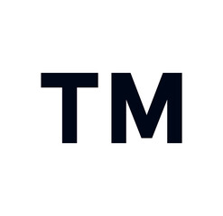TM symbol sign icon vector trademark