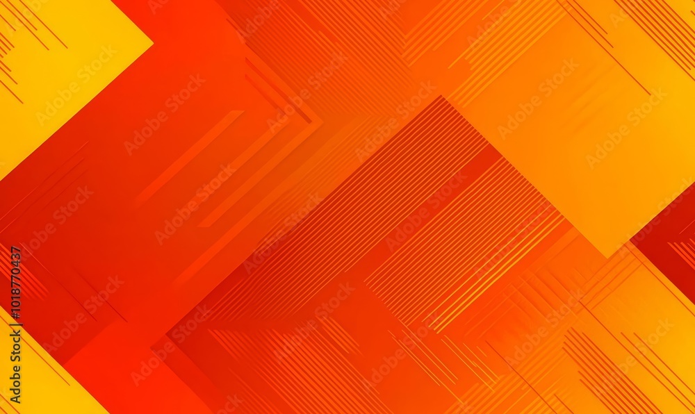 Poster seamless abstract minimal orange background with geometric creative and minimal gradient concepts, f
