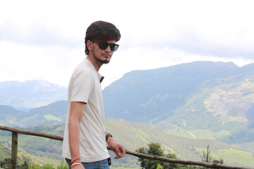 man on the mountain