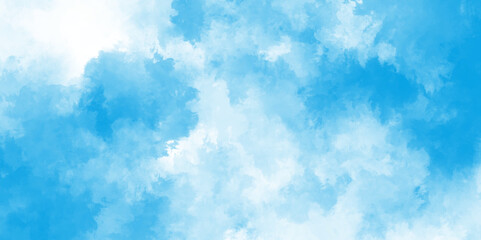 Aquarelle paint paper textured canvas element for text design, Abstract light blue watercolor background. Hand painted light blue background with watercolor. Light blue background with watercolor.	
