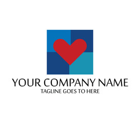 Healthcare logo template design, modern medical and  pharmacy logo