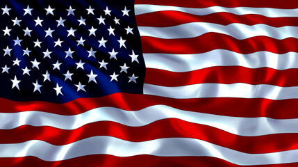 American flag background, 