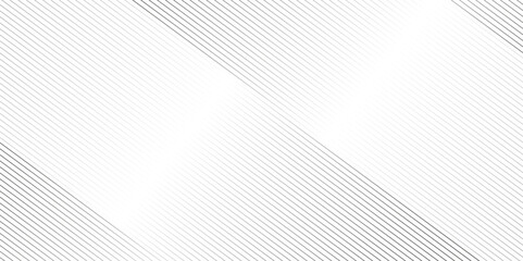 Fototapeta premium Vector tech geometric thin diagonal striped line pattern gradient minimal transparent background. White geometric pattern transparent background. minimal surface curve wave creative line texture.